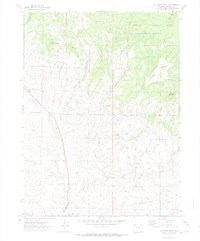Mc Inturf Mesa Colorado Historical topographic map, 1:24000 scale, 7.5 X 7.5 Minute, Year 1971