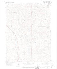 Mc Inturf Mesa Colorado Historical topographic map, 1:24000 scale, 7.5 X 7.5 Minute, Year 1971