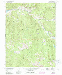 Meredith Colorado Historical topographic map, 1:24000 scale, 7.5 X 7.5 Minute, Year 1970