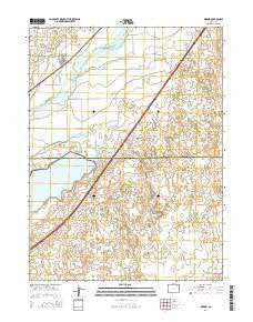 Merino Colorado Current topographic map, 1:24000 scale, 7.5 X 7.5 Minute, Year 2016