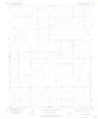 Moore Draw NE Colorado Historical topographic map, 1:24000 scale, 7.5 X 7.5 Minute, Year 1978