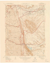 Morrison Colorado Historical topographic map, 1:31680 scale, 7.5 X 7.5 Minute, Year 1947