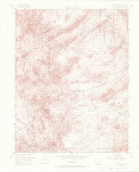 Mount Tyndall Colorado Historical topographic map, 1:24000 scale, 7.5 X 7.5 Minute, Year 1954