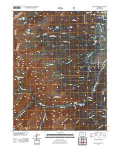 Mount Massive Colorado Historical topographic map, 1:24000 scale, 7.5 X 7.5 Minute, Year 2011