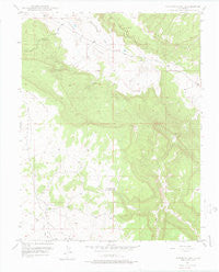 Naturita NW Colorado Historical topographic map, 1:24000 scale, 7.5 X 7.5 Minute, Year 1948