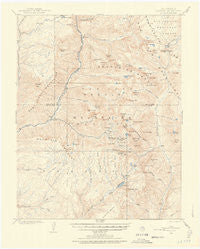 Needle Mountains Colorado Historical topographic map, 1:62500 scale, 15 X 15 Minute, Year 1900