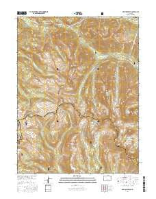 New York Peak Colorado Current topographic map, 1:24000 scale, 7.5 X 7.5 Minute, Year 2016