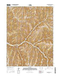 No Name Ridge Colorado Current topographic map, 1:24000 scale, 7.5 X 7.5 Minute, Year 2016