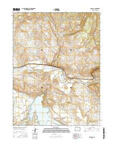 Parshall Colorado Current topographic map, 1:24000 scale, 7.5 X 7.5 Minute, Year 2016