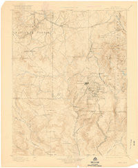 Pikes Peak Colorado Historical topographic map, 1:125000 scale, 30 X 30 Minute, Year 1901