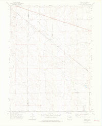 Pinneo Colorado Historical topographic map, 1:24000 scale, 7.5 X 7.5 Minute, Year 1973