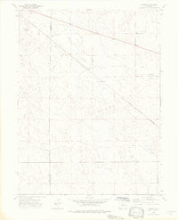Pinneo Colorado Historical topographic map, 1:24000 scale, 7.5 X 7.5 Minute, Year 1973