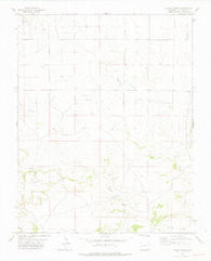 Pintada Creek Colorado Historical topographic map, 1:24000 scale, 7.5 X 7.5 Minute, Year 1978