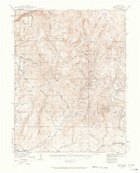 Pitkin Colorado Historical topographic map, 1:62500 scale, 15 X 15 Minute, Year 1941