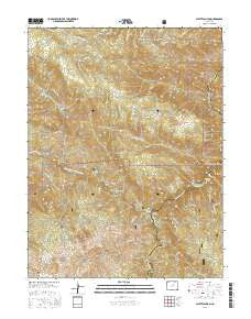Platte Canyon Colorado Current topographic map, 1:24000 scale, 7.5 X 7.5 Minute, Year 2016