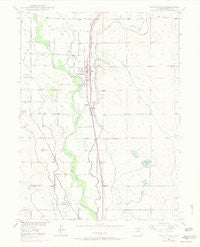 Platteville Colorado Historical topographic map, 1:24000 scale, 7.5 X 7.5 Minute, Year 1949
