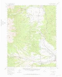 Poncha Springs Colorado Historical topographic map, 1:62500 scale, 15 X 15 Minute, Year 1956
