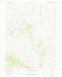 Ponderosa Park Colorado Historical topographic map, 1:24000 scale, 7.5 X 7.5 Minute, Year 1966