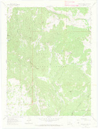 Porter Mountain Colorado Historical topographic map, 1:24000 scale, 7.5 X 7.5 Minute, Year 1961