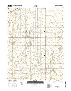 Prospect Valley Colorado Current topographic map, 1:24000 scale, 7.5 X 7.5 Minute, Year 2016