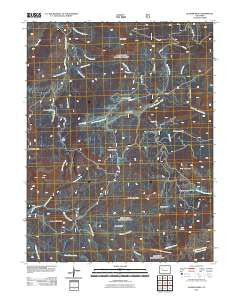 Quaker Mesa Colorado Historical topographic map, 1:24000 scale, 7.5 X 7.5 Minute, Year 2011