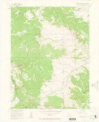 Rabbit Ears Peak Colorado Historical topographic map, 1:24000 scale, 7.5 X 7.5 Minute, Year 1956