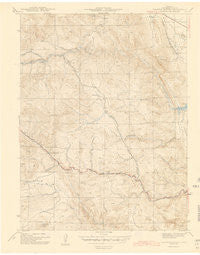 Ralston Buttes Colorado Historical topographic map, 1:31680 scale, 7.5 X 7.5 Minute, Year 1944