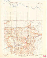 Rangely Colorado Historical topographic map, 1:125000 scale, 30 X 30 Minute, Year 1910