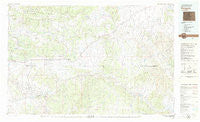 Rangely Colorado Historical topographic map, 1:100000 scale, 30 X 60 Minute, Year 1979