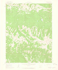 Red Creek Colorado Historical topographic map, 1:24000 scale, 7.5 X 7.5 Minute, Year 1961