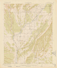 Red Mesa Colorado Historical topographic map, 1:62500 scale, 15 X 15 Minute, Year 1913