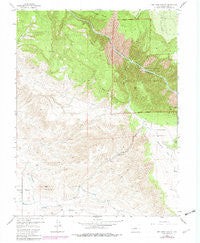 Red Rock Canyon Colorado Historical topographic map, 1:24000 scale, 7.5 X 7.5 Minute, Year 1955