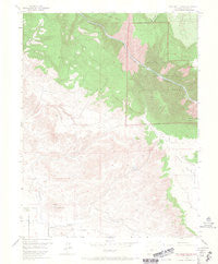 Red Rock Canyon Colorado Historical topographic map, 1:24000 scale, 7.5 X 7.5 Minute, Year 1955