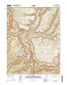 Red Canyon Colorado Current topographic map, 1:24000 scale, 7.5 X 7.5 Minute, Year 2016