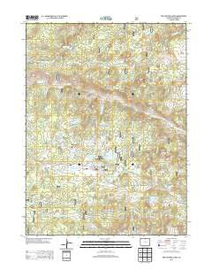 Red Feather Lakes Colorado Historical topographic map, 1:24000 scale, 7.5 X 7.5 Minute, Year 2013