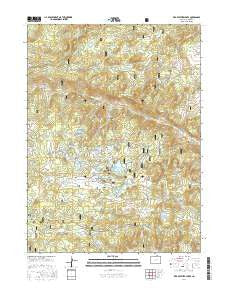 Red Feather Lakes Colorado Current topographic map, 1:24000 scale, 7.5 X 7.5 Minute, Year 2016