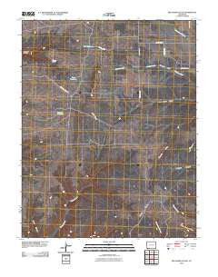 Red Horse Gulch Colorado Historical topographic map, 1:24000 scale, 7.5 X 7.5 Minute, Year 2010