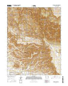 Red Rock Canyon Colorado Current topographic map, 1:24000 scale, 7.5 X 7.5 Minute, Year 2016