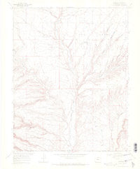Redmesa Colorado Historical topographic map, 1:24000 scale, 7.5 X 7.5 Minute, Year 1968
