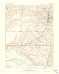 Rico Colorado Historical topographic map, 1:62500 scale, 15 X 15 Minute, Year 1898
