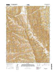Rio Blanco Colorado Current topographic map, 1:24000 scale, 7.5 X 7.5 Minute, Year 2016