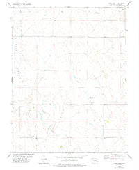 Rock Basin Colorado Historical topographic map, 1:24000 scale, 7.5 X 7.5 Minute, Year 1978