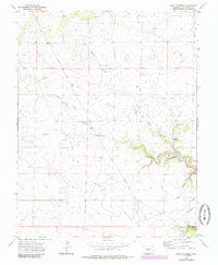 Rock Crossing Colorado Historical topographic map, 1:24000 scale, 7.5 X 7.5 Minute, Year 1972
