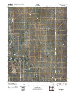 Rock Basin Colorado Historical topographic map, 1:24000 scale, 7.5 X 7.5 Minute, Year 2010