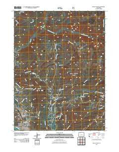 Rocky Peak Colorado Historical topographic map, 1:24000 scale, 7.5 X 7.5 Minute, Year 2011