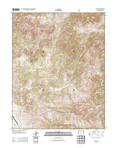 Rosita Colorado Historical topographic map, 1:24000 scale, 7.5 X 7.5 Minute, Year 2013