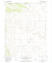Round Butte Colorado Historical topographic map, 1:24000 scale, 7.5 X 7.5 Minute, Year 1967