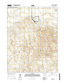 Round Top Colorado Current topographic map, 1:24000 scale, 7.5 X 7.5 Minute, Year 2016