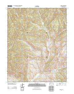 Russell Colorado Historical topographic map, 1:24000 scale, 7.5 X 7.5 Minute, Year 2013