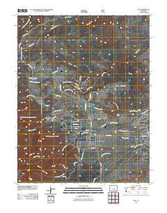Rye Colorado Historical topographic map, 1:24000 scale, 7.5 X 7.5 Minute, Year 2011